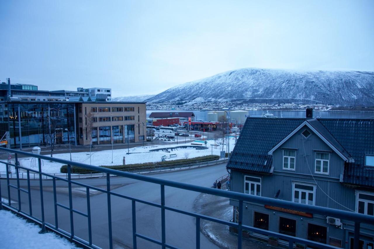 Toppleilighet Med Utsikt I Sentrum Nord Tromsø Exterior foto